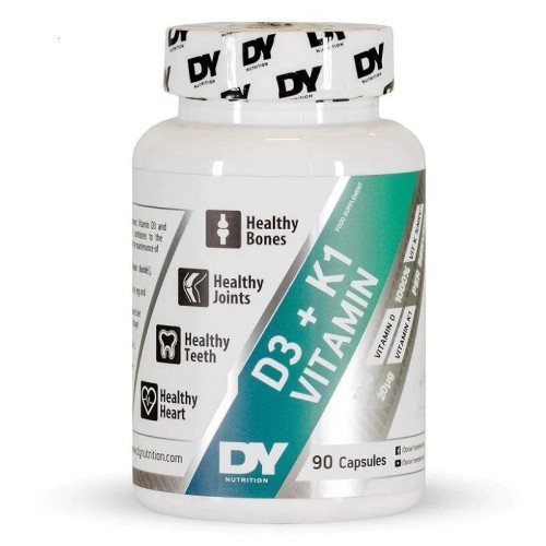 Dorian Yates D3 + K1 Vitamin, 90 Capsules